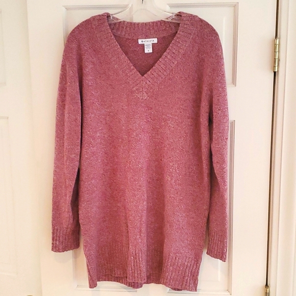 Athleta Cashmere/Wool tunic sweater...Like New - Picture 1 of 4